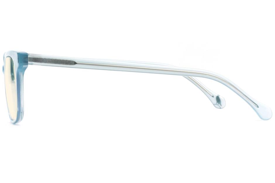 Hopper sleepglasses in seneca mist viewed from side