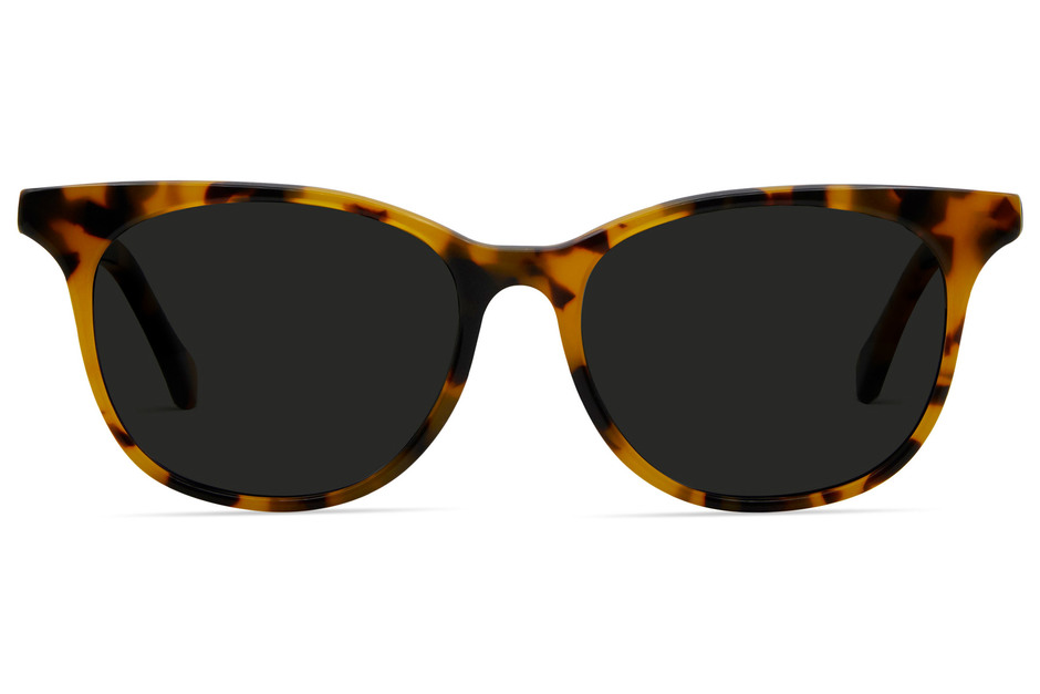 Lovelace sunglasses in serengeti viewed from front