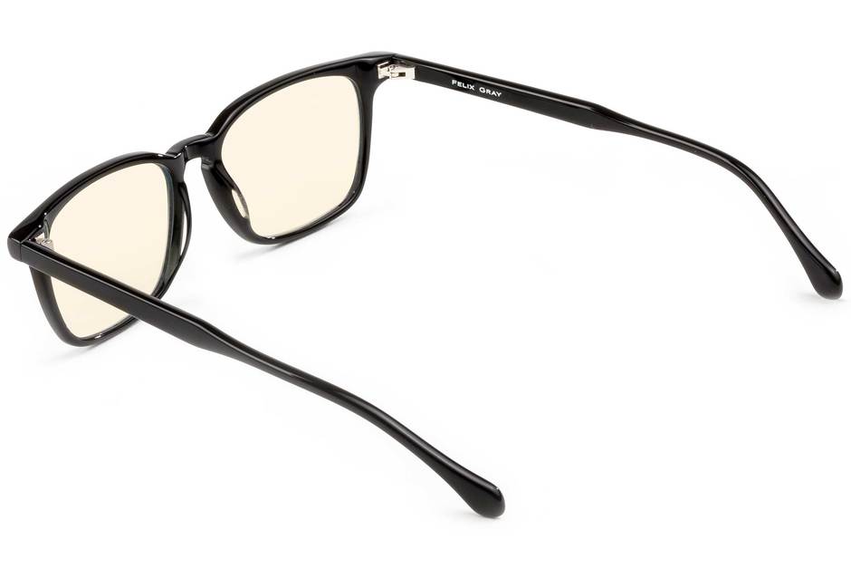 Nash LBF sleepglasses in black viewed from rear
