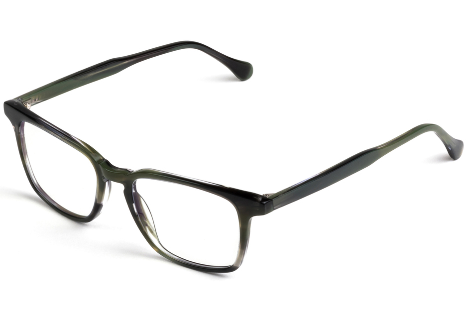 Nash eyeglasses in artichoke viewed from front